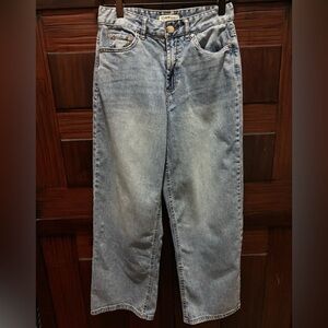 Oat New York Blue Wide Leg Jeans